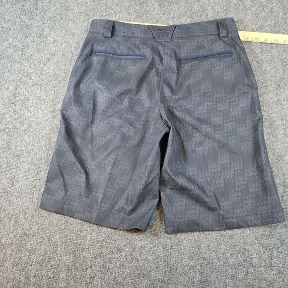 Slazenger Mens Golf Shorts Performance‎ Stretch Houndstooth Print Size 32 Gray - Picture 6 of 11